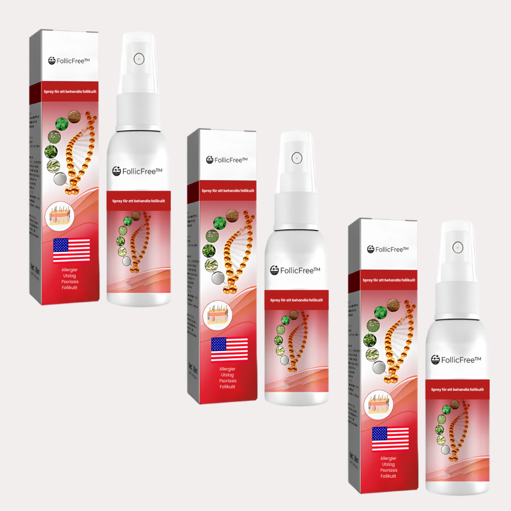 SE128 | FollicFree™ | Spray för att behandla follikulit | VIP20