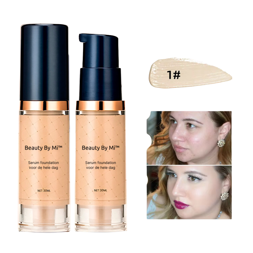 Beauty By Mi™ | Serum foundation voor de hele dag